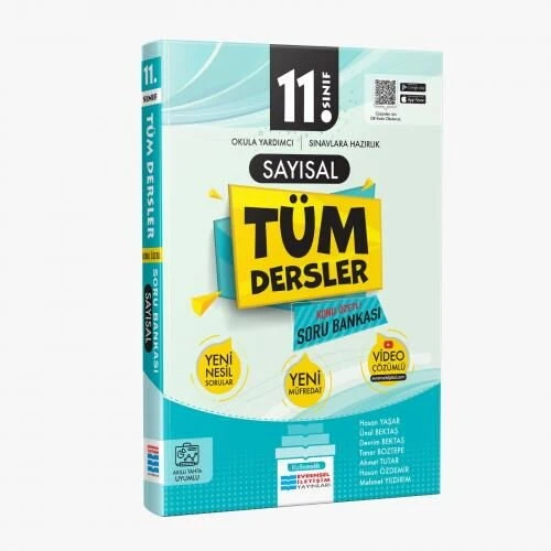 EVRENSEL İLETİŞİM 11.SINIF TÜM DERSLER KONU ÖZT.SORU BANKASI SAYISAL ürün görseli 1