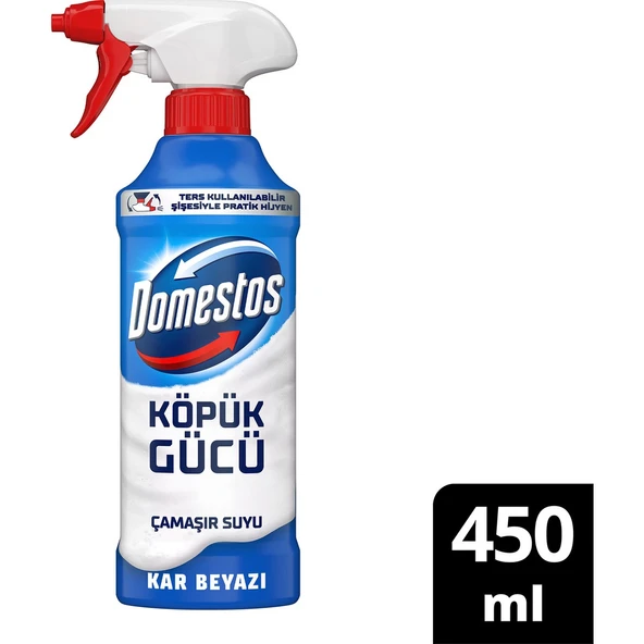 Domestos Köpük Gücü Köpük Çamaşır Suyu Kar Beyazı 450 Ml ürün görseli 1