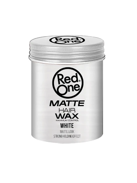 Red one Mat Wax White Saç Şekillendirici - Güçlü Tutma Özelliği, 100 ml ürün görseli 1