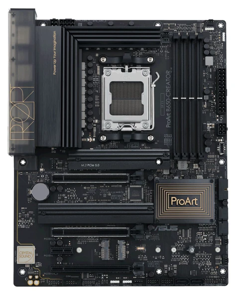 ASUS ProArt B650-CREATOR AMD B650, AM5, DDR5, 7600MHz(OC), DP, HDMI, AURA RGB, 2.5Gbit LAN, ATX Anakart ürün görseli 1
