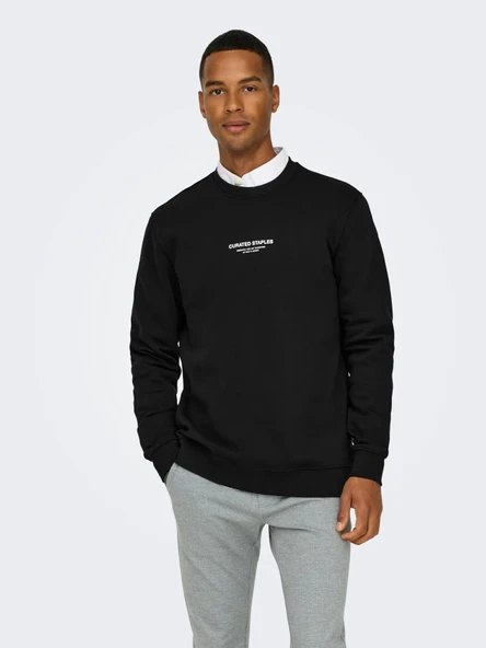 22030923 ONSCURATED REG CREW NECK SWEAT NOOS - Resim 5