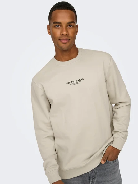 22030923 ONSCURATED REG CREW NECK SWEAT NOOS - Resim 3