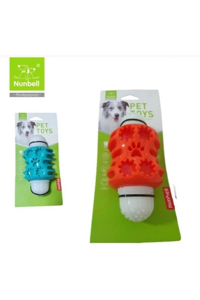 Nunbell Köpek Oyuncağı Sesli Kemik 12 cm ürün görseli 1