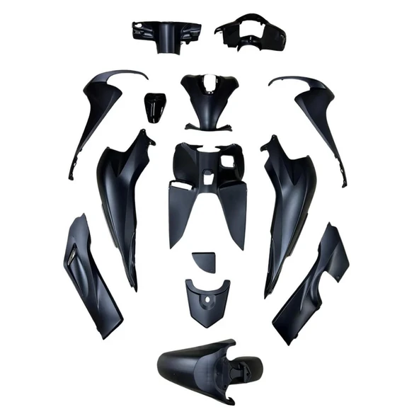 KAPORTA SET [MAT SİYAH] HONDA DIO ürün görseli 1