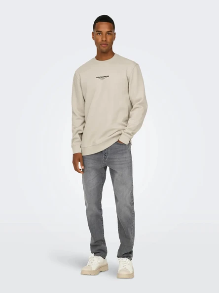 22030923 ONSCURATED REG CREW NECK SWEAT NOOS - Resim 9