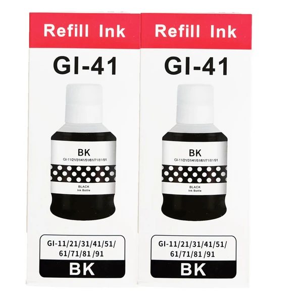 Melsan Canon Pixma G1220 Uyumlu Siyah Muadil Mürekkep 2x135 ml (Toplam 270 ml) ürün görseli 1