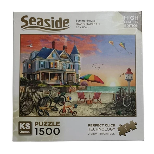 KS Summer House Puzzle 1500 Parça 22044 ürün görseli 1
