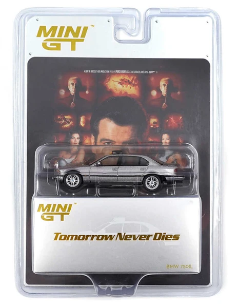 Mini GT 1/64 BMW 750IL "Tomorrow Never Dies" - Blister Paket MGT ürün görseli 1