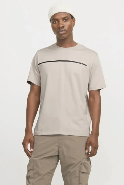 Jack Jones Fusıon Full Brendıng Erkek Tişört 12273120 ürün görseli 1
