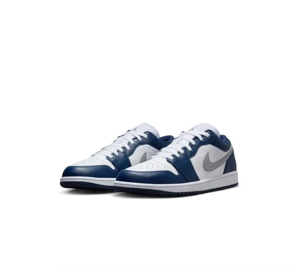 Nike Air Jordan Low Navy White - Resim 2