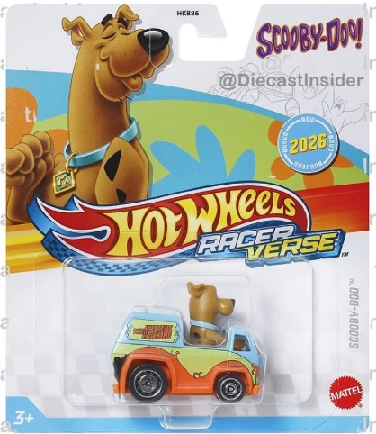 HOT WHEELS 2026 case Racer Verse Scooby-Doo ürün görseli 1