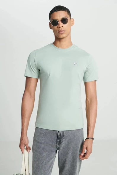 Lee Bisiklet Yaka Erkek T-shirt L60UFQ303 ürün görseli 1