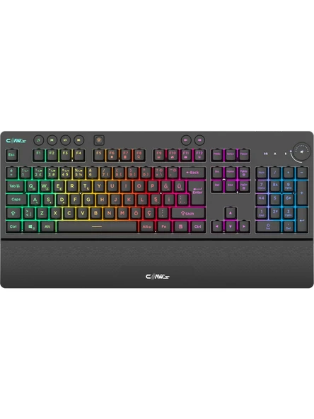 Claws Havoc RGB Membrane Kablosuz Oyuncu Klavyesi ürün görseli 1