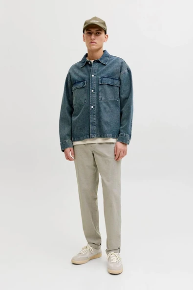 Jack Jones Tace SolarTrapet Fit Erkek Pantolon 12288605 ürün görseli 1