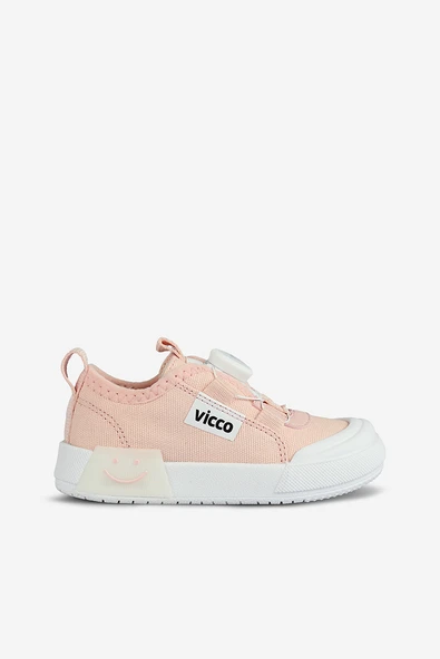 Vicco Sörf Işıklı Kız Bebek Akıllı Bağcıklı Pudra Günlük Ayakkabı 22- 25 Numar ürün görseli 1