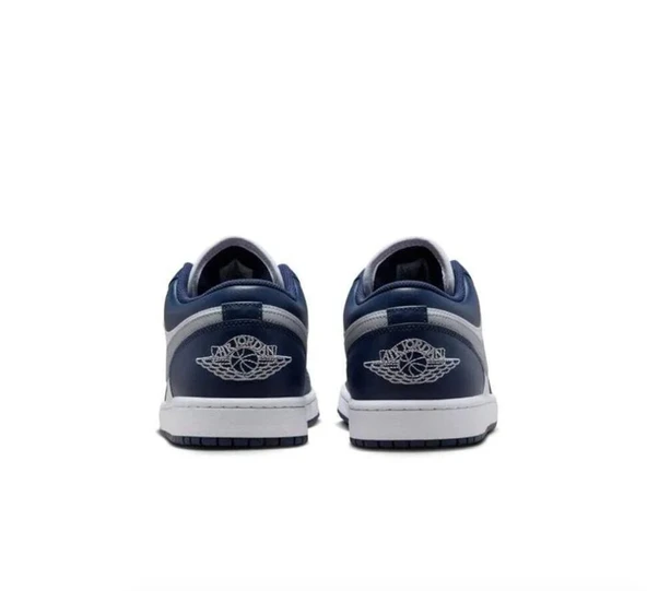 Nike Air Jordan Low Navy White - Resim 3