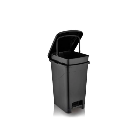 Omnipazar SRL-3028 Slim Pedallı İç Kovalı Plastik Çöp Kovası 15 Litre ürün görseli 1