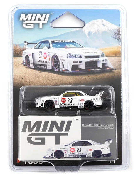Mini GT Mini GT 1/64 Nissan LB-ER34 Super Silhouette ATHLETE ürün görseli 1