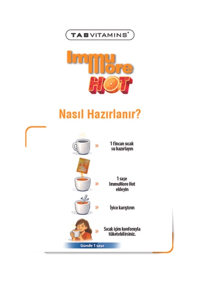 TABVITAMINS IMMUMORE HOT 12 SASE - Resim 5