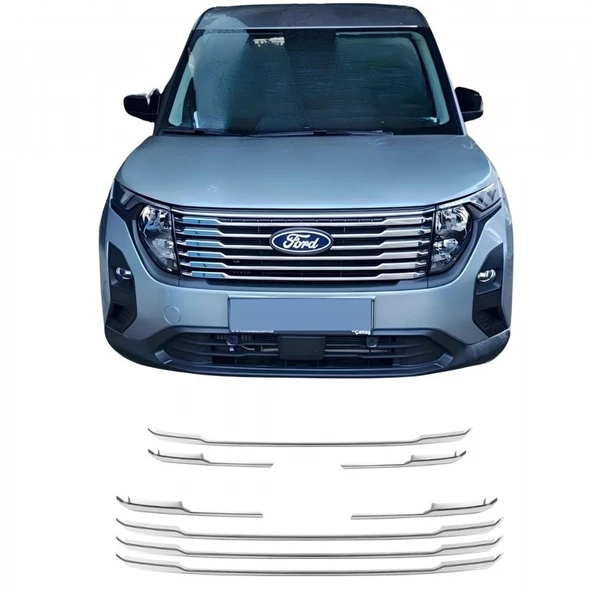 FORD COURİER 2024- KROM ÖN PANJUR ürün görseli 1