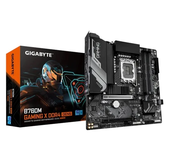GIGABYTE Gigabyte B760M Gaming X D4 Gen5 1700P Hdmi Dp ürün görseli 1