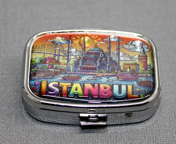 İstanbul Temalı İlaç Kutusu - Model 12 ürün görseli 1