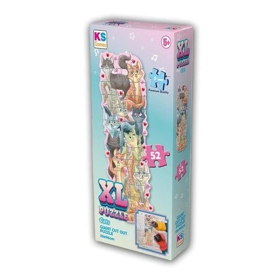 KS Cats XL Puzzle 52 Parça 28617 ürün görseli 1