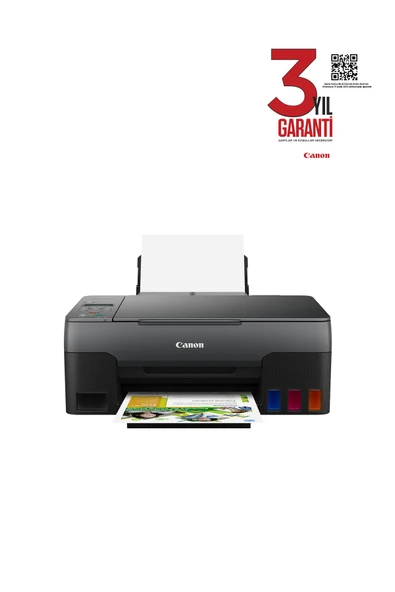 Canon Pixma G3430 Wi-fi + Tarayıcı + Fotokopi Renkli Çok Fonksiyonlu Mürekkep Püskürtmeli Yazıcı ürün görseli 1