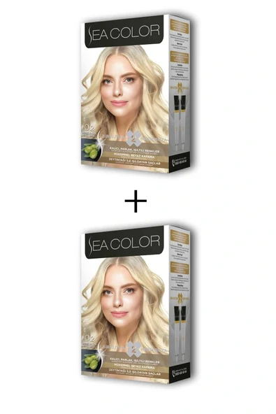 2X2 Tüp Krem Saç Boyası Seti Bebek Sarısı No:0.2 ürün görseli 1