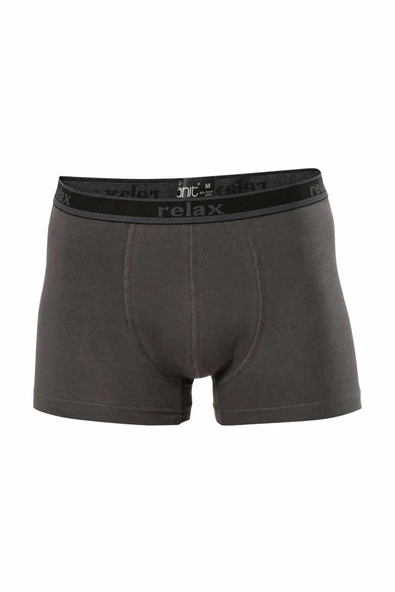 Relax Pamuklu Esnek Erkek Boxer Füme - 1268A ürün görseli 1