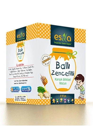Ballı Zencefilli Çocuk Macunu 210 Gr.- Özel ürün görseli 1