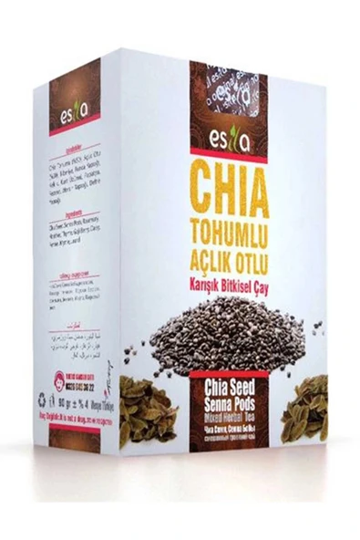 Chia Tohumlu Açlık Otlu Çay 45 Li. ürün görseli 1