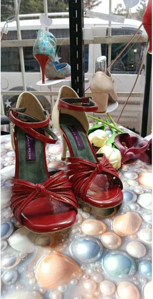 Love Ready  TANGO, DANS VE SALON AYAKKABISI 8,5 CM 13 PONT KAPALI TOPUK ürün görseli 1