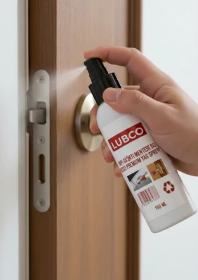 LUBCO Kapı Menteşe Gıcırtı Ses Kesici Slikote Katkılı Oil Sprey 150 ML ürün görseli 1