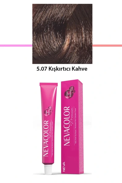Premium 5.07 Kışkırtıcı Kahve - Kalıcı Krem Saç Boyası 50 g Tüp ürün görseli 1