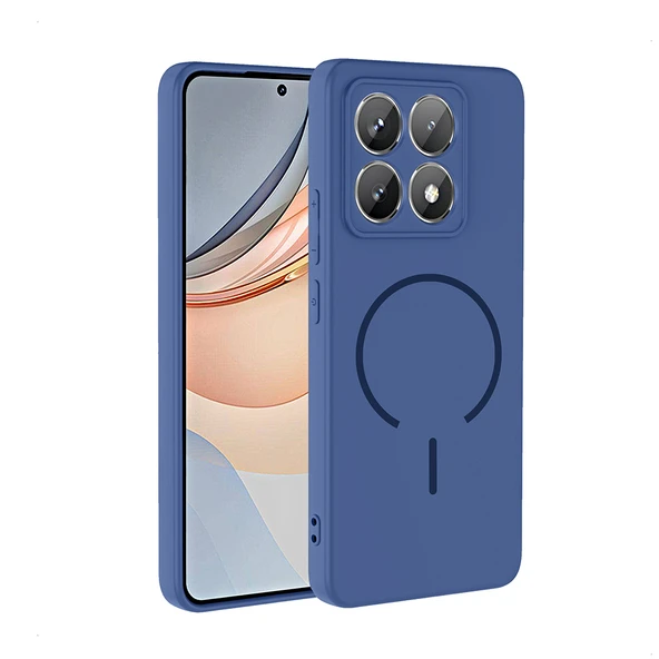 Xiaomi 14T Pro Kılıf Meta Lansman M-Safe Kamera Korumalı içi Kadife Yumuşak Renkli Süet Silikon ürün görseli 1