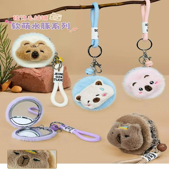 Anahtarlıklı Peluş Ayna ürün görseli 1