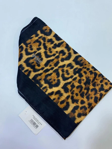 İPEKAL NATURAL LEOPAR DESEN SOFT ŞAL 1 ürün görseli 1