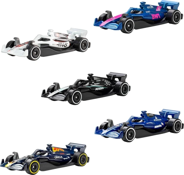 Hot Wheels ® Formula 1 5'li Paket JLN11 - Resim 2