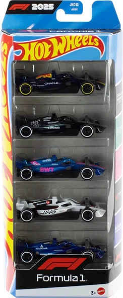 Hot Wheels ® Formula 1 5'li Paket JLN11 ürün görseli 1