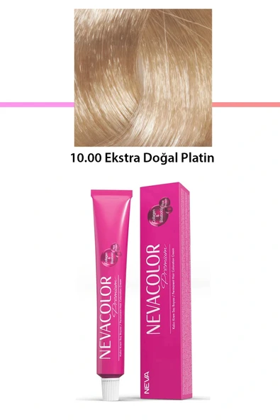 Premium 10.00 Ekstra Doğal Platin - Kalıcı Krem Saç Boyası 50 g Tüp ürün görseli 1