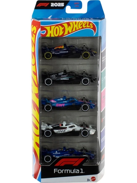Hot Wheels ® Formula 1 5'li Paket JLN11 - Resim 3