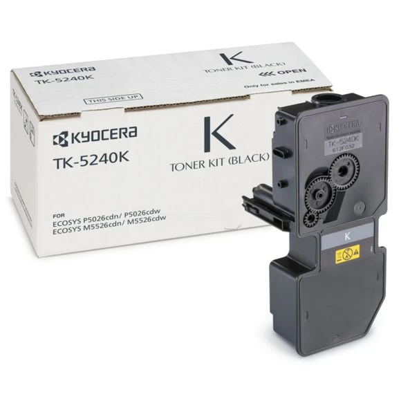 Tk-5240K Black Siyah Orjinal Fotokopi Toneri Ecosys M5526Cdn-5526Cdw P5026Cdn-5026Cdw 4.000 Sayfa Kapasiteli ürün görseli 1