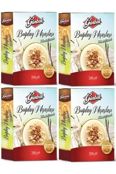 Günbak Buğday Nişastası 200 Gr x 4 Adet ürün görseli 1
