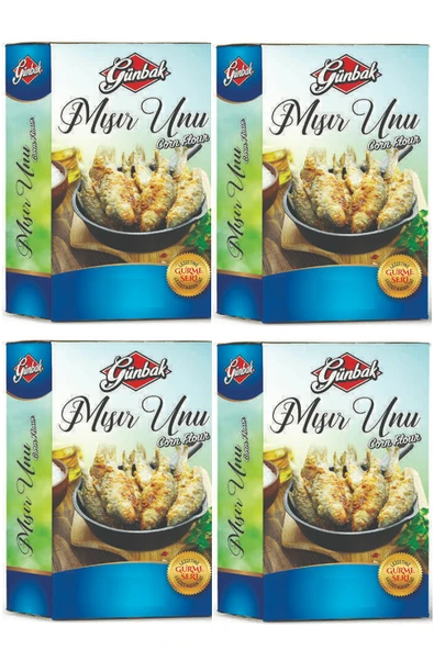 Günbak Mısır Unu 400 gr x 4 Adet ürün görseli 1