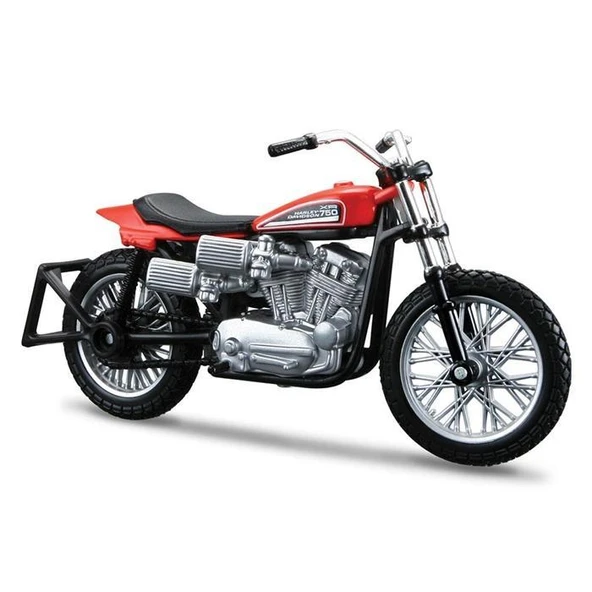 Maisto Harley Davidson 1972 XR750 Racing Bike 1:18 Model Motorsik ürün görseli 1