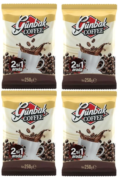 Günbak 2si 1 Arada Toz Içecek 250 Gr x 4 Adet ürün görseli 1