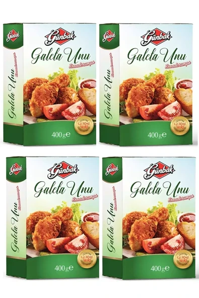 Günbak Galeta Unu 400 gr x 4 Adet ürün görseli 1