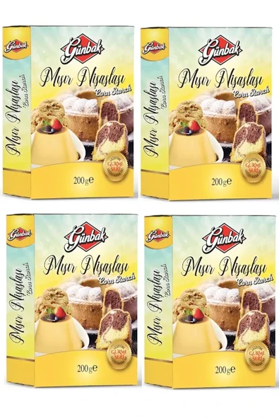 Günbak Mısır Nişastası 200 Gr x 4 Adet ürün görseli 1