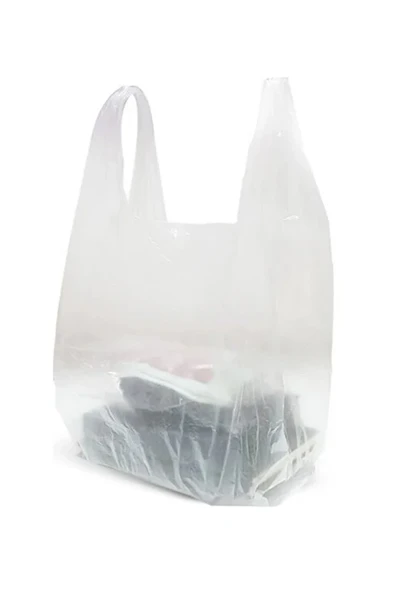 Şeffaf Atlet Poşet Küçük Boy 24x43 cm 1 Paket Takriben 300 Adet ürün görseli 1